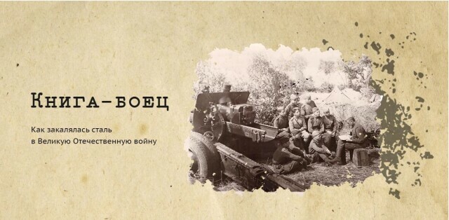 Проект «Книга-боец»