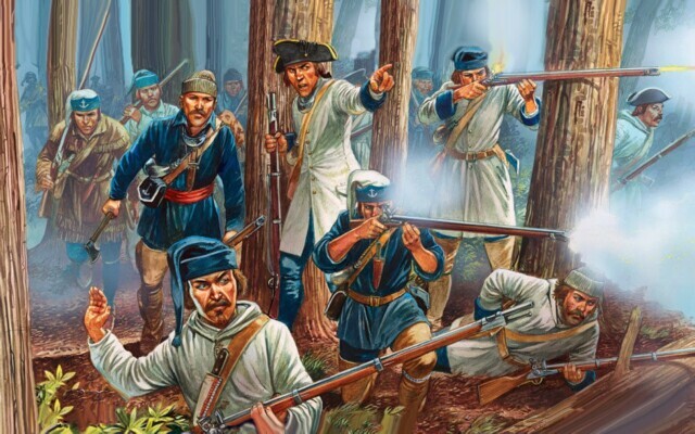 «1755 год. Первый год англо-французского соперничества за североамериканский континент»